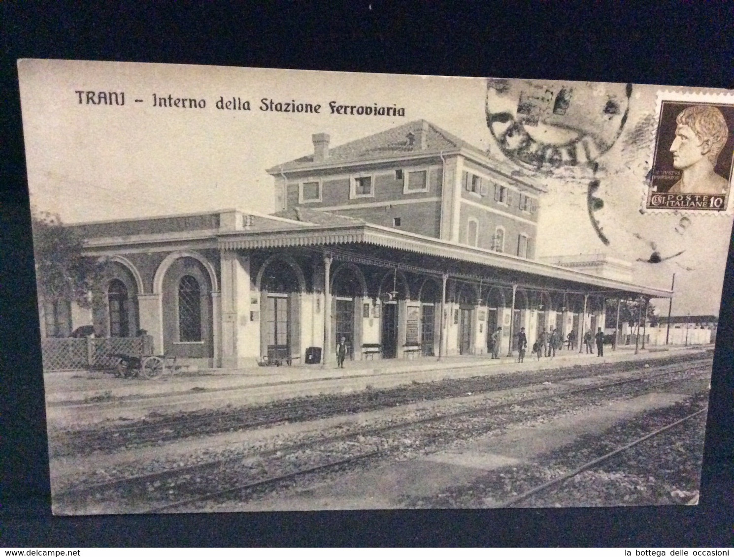 Trani Puglia Interno Stazione  Ferroviaria Primi 900 - Trani