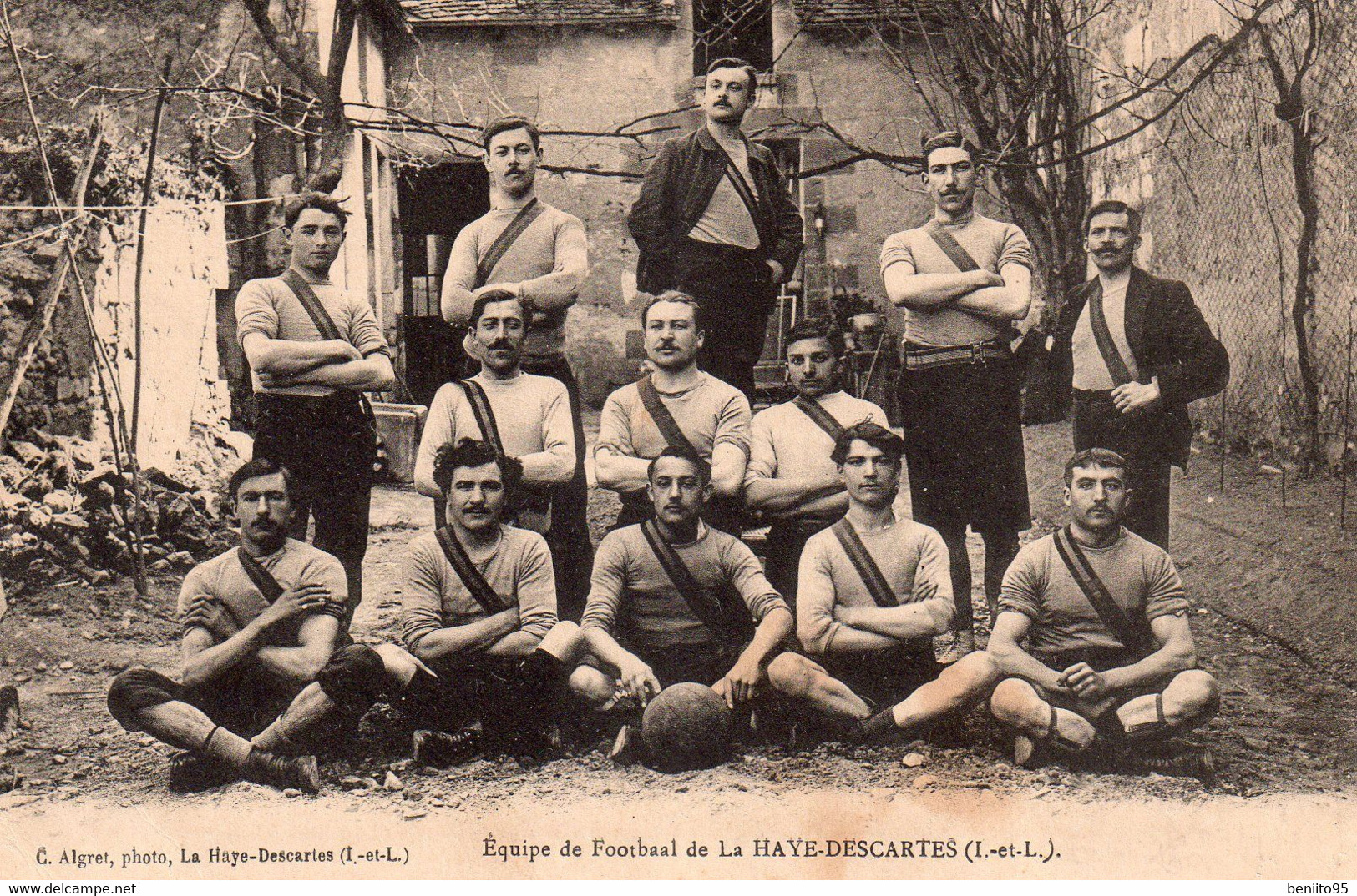 CPA De La HAYE-DESCARTES - Equipe De Football. - Other & Unclassified