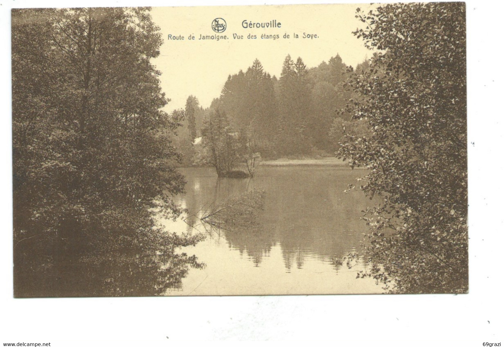 Gérouville. Route De Jamoigne. Vue Des Etangs De La Soye - Meix-devant-Virton