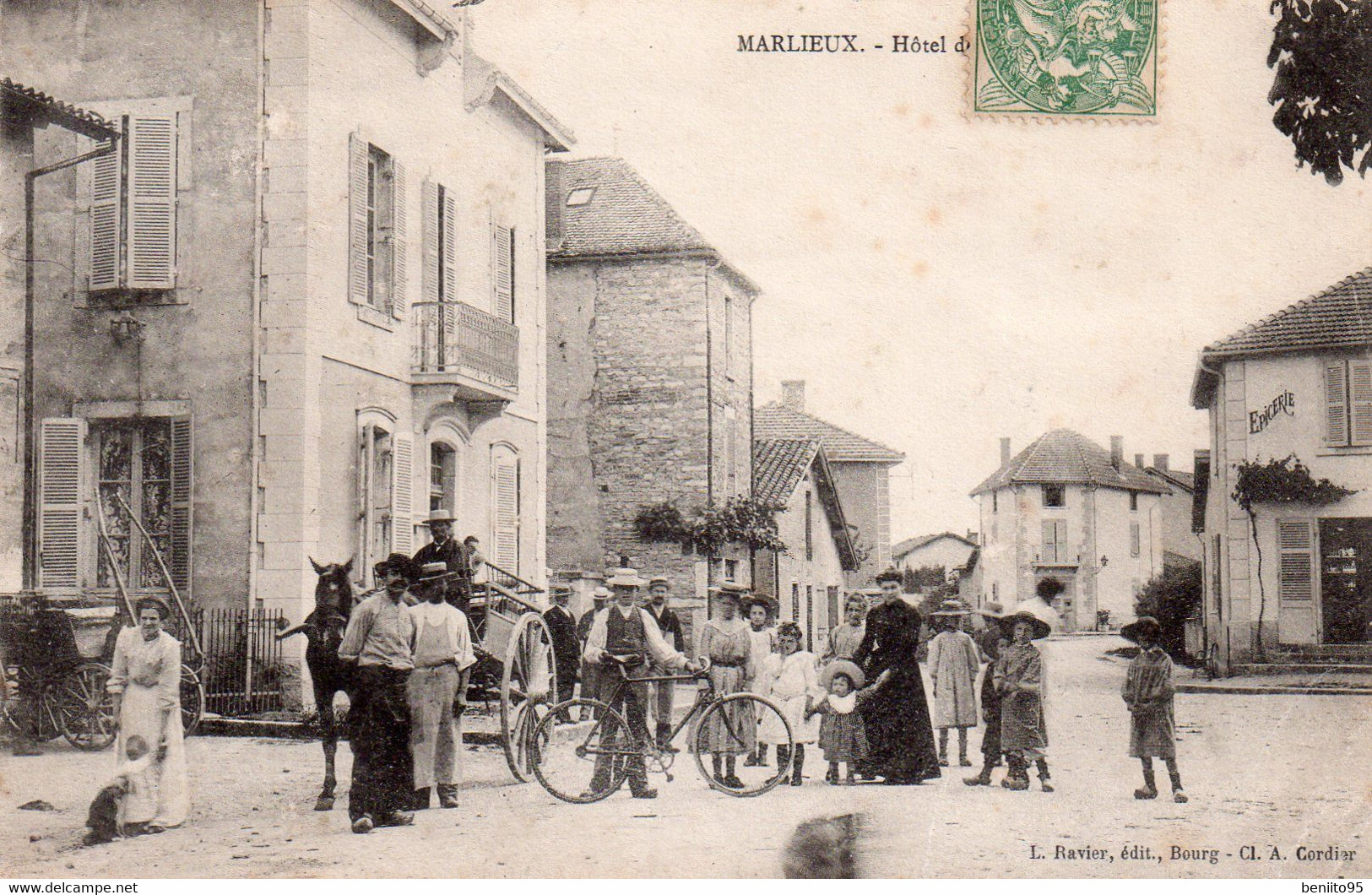 CPA De MARLIEUX - Hôtel De Ville. - Ohne Zuordnung