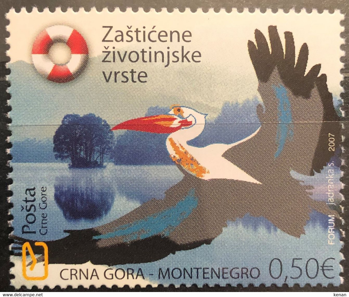 Montenegro, 2007, Mi: 136 (MNH) - Pélicans