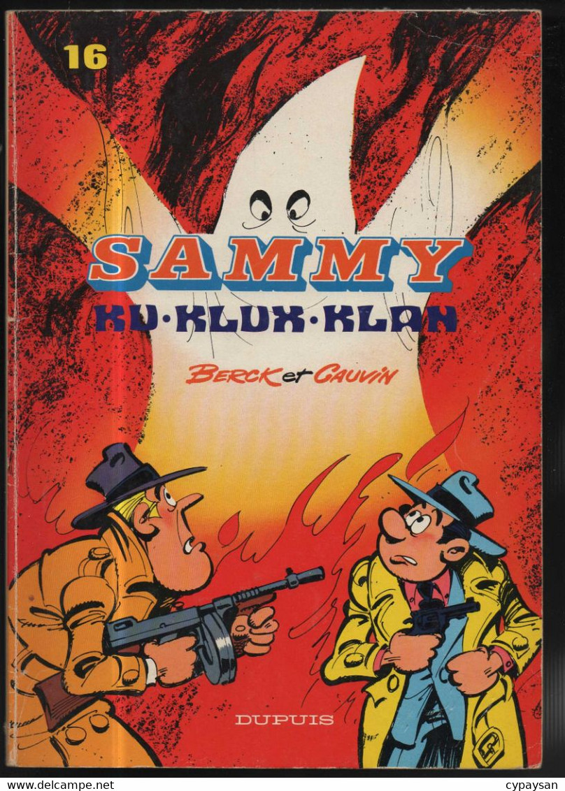 Sammy 16 Ku-Klux-Klan EO BE Dupuis 01/1983 Cauvin Berck (BI6) - Sammy