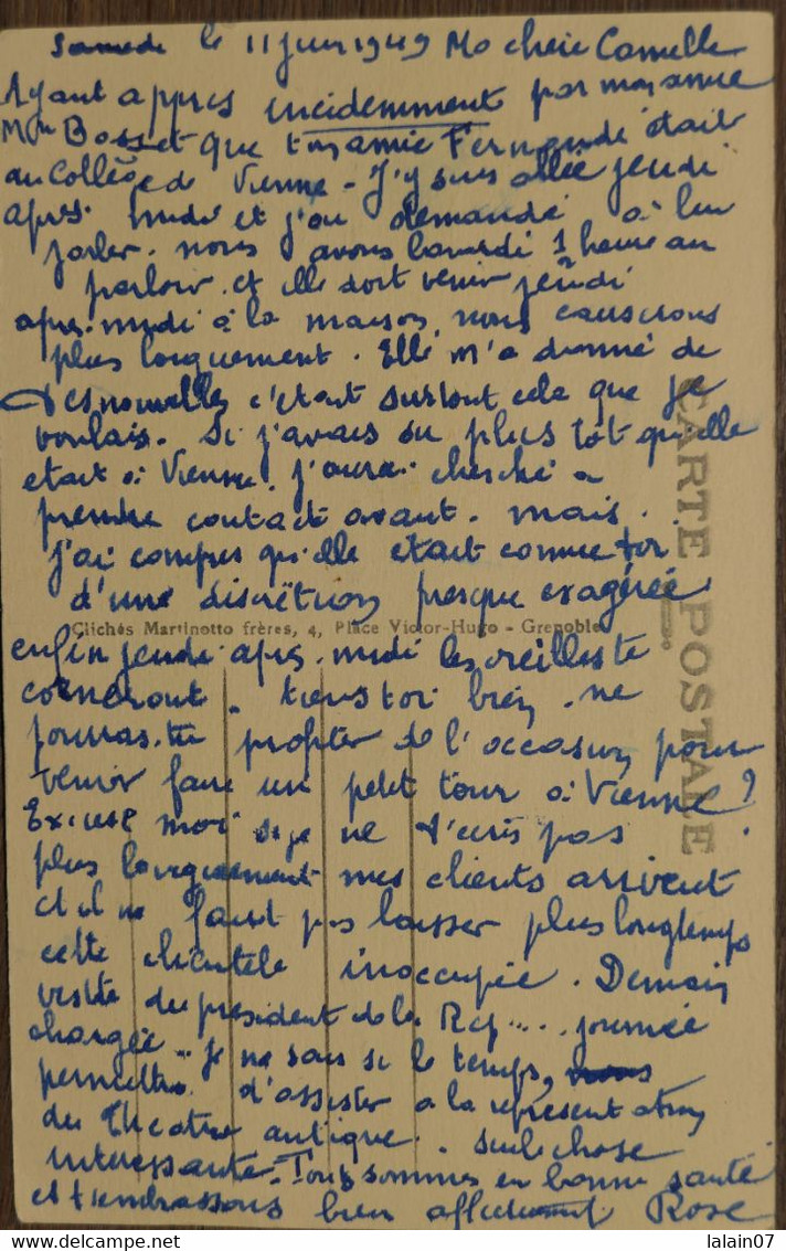 C. P. A. : 38 : LA TRONCHE : Oeuvre De La Protection De L'Enfance, Installation Dans Sa Propriété, CHATAIN, 5 Vues - La Tronche