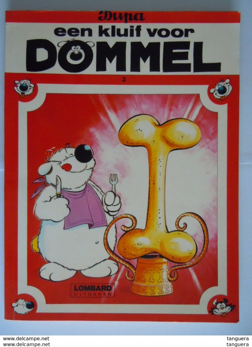 Een Kluif Voor Dommel 3 Dupa 1978 1ste Editie Van Een Herdruk Lombard Brussel D 1978/0086/1237 - Autres & Non Classés