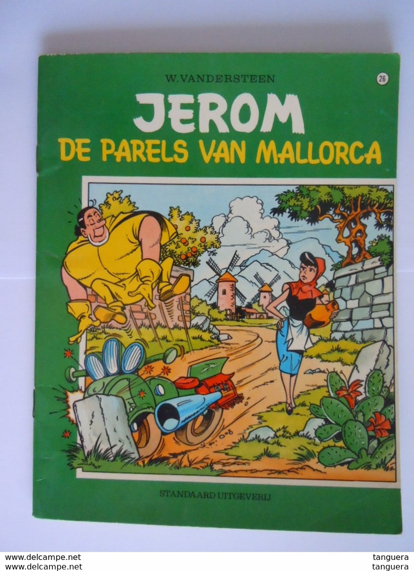 Jerom Nr 26 De Parels Van Mallorca 1969 1 Ste Druk Vandersteen Goede Staat - Jerom