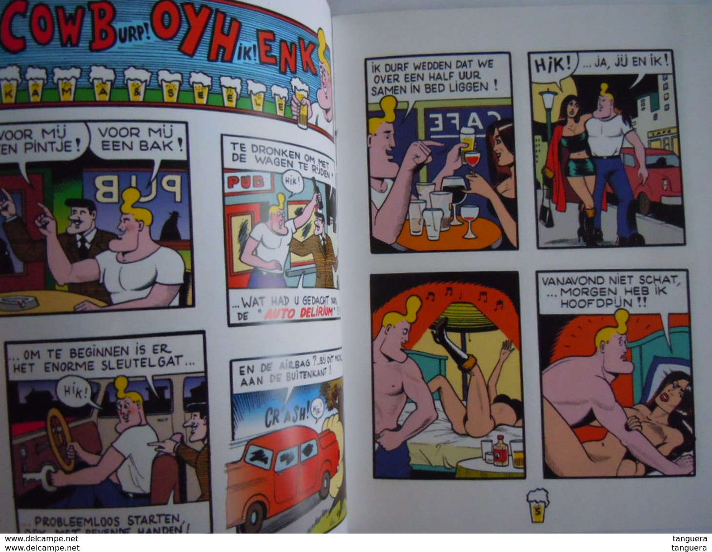 Gratis Drank Cowboy Henk Kama Seele 16 Pagina's Form 11,4 X 15,5 Cm Uitgever VAD Campagne Alkohol Drugs Humo Nieuwstaat - Autres & Non Classés