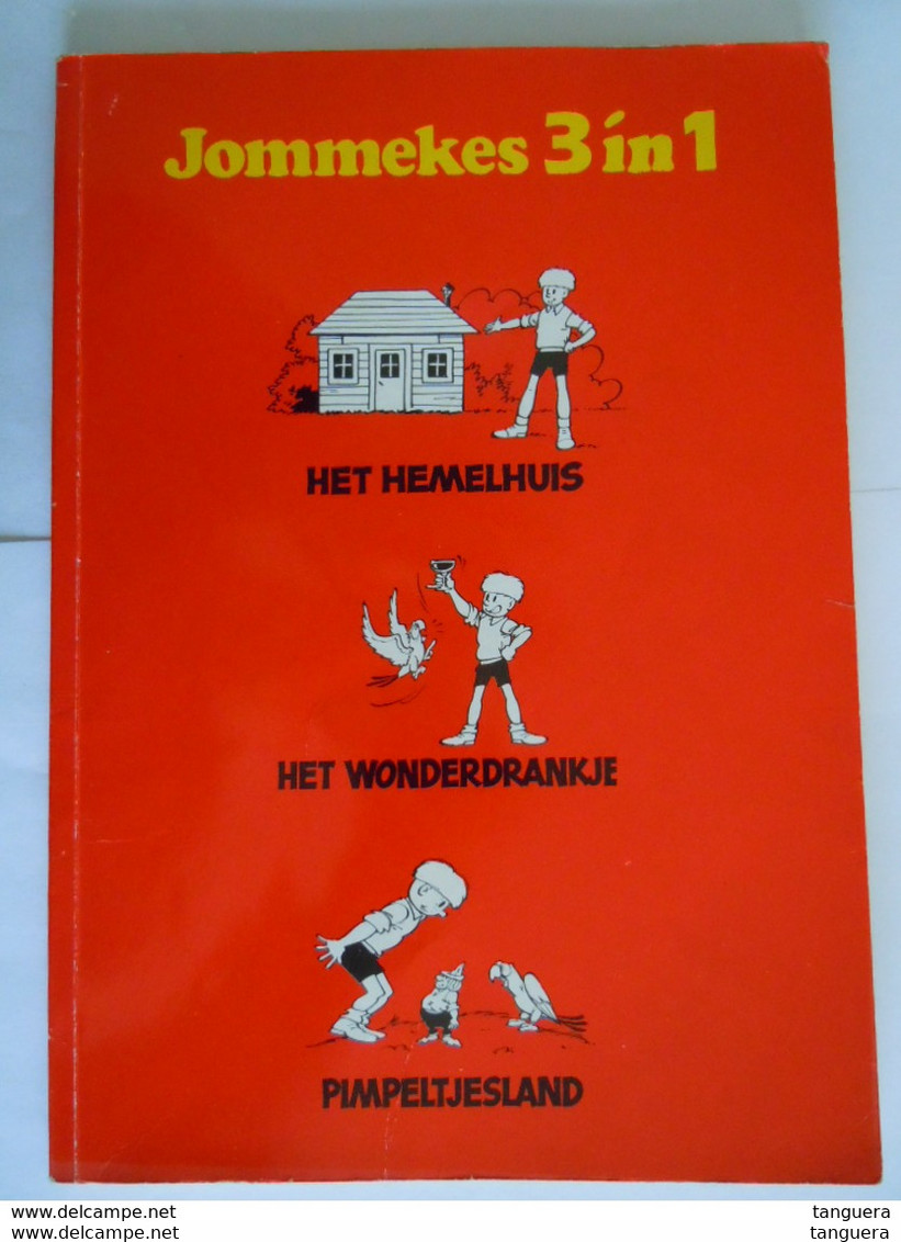 Jommekes 3 IN 1 Het Hemelhuis Het Wonderdrankje Pimpeltjesland 1ste Druk 1979 Jeff Nys Goede Staat SC - Jommeke