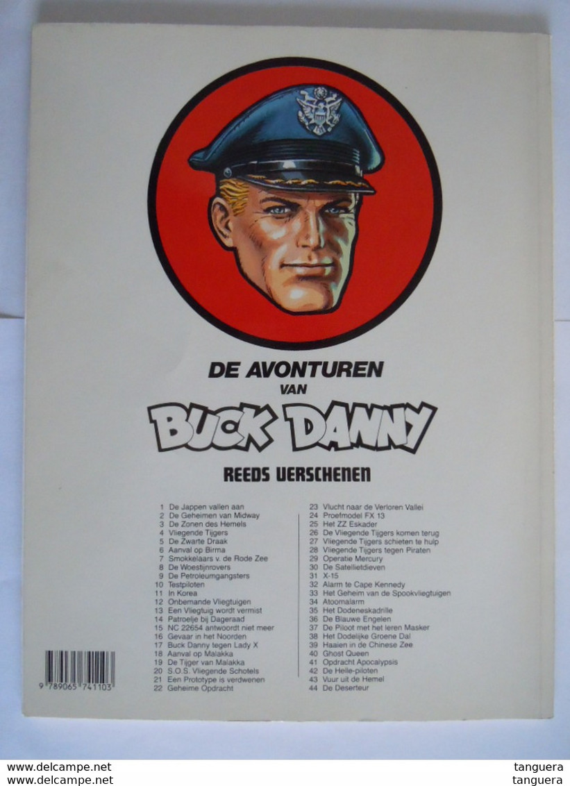 Buck Danny 44 De "Deserteur"  1ste Druk 1988 Charlier - Bergèse Soft Cover Bijna Nieuwstaat Uitg Novedi - Buck Danny