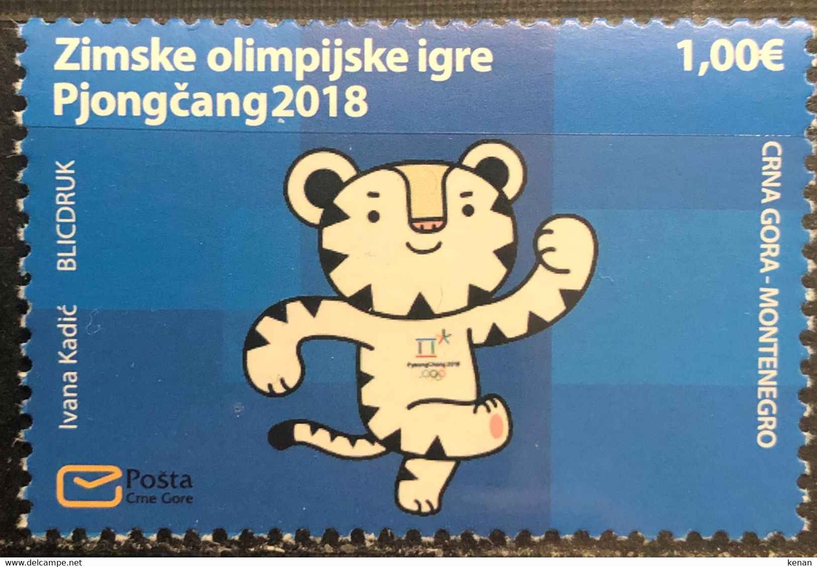 Montenegro, 2018, Mi: 421 (MNH) - Invierno 2018 : Pieonchang