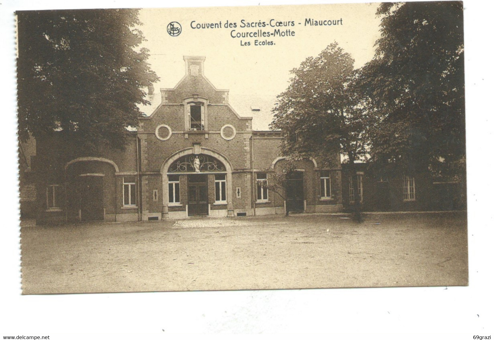 Courcelles - Motte  Couvent Des Sacrés-Coeurs - Miaucourt - Les Ecoles - Courcelles