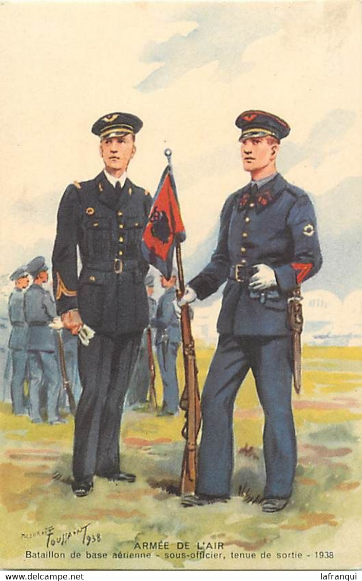 Themes Div-ref KK630-militaires Militaria -regiments -uniformes -illustrateur Maurice Toussaint -armée De L Air - - Uniformes