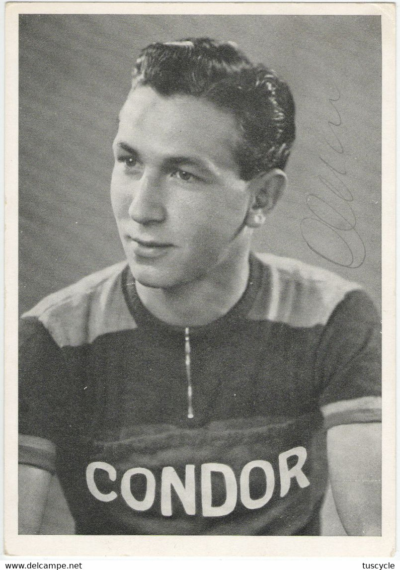 Carlo CLERICI Con Autografo (equipe CONDOR) Autographe - Ciclismo Cyclisme Cycling - Ciclismo