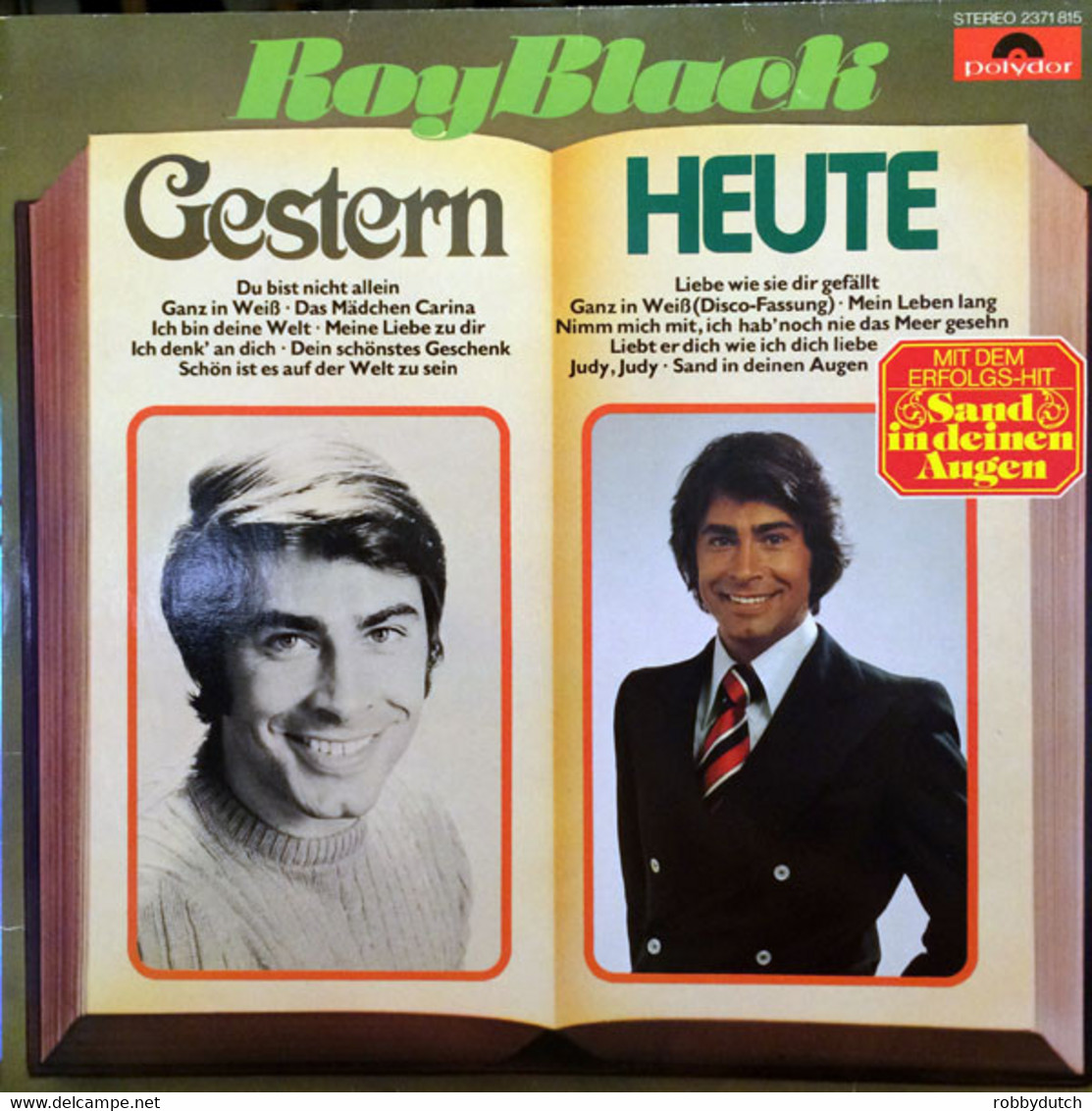 * LP * ROY BLACK - GESTERN HEUTE (Germany 1977 EX!!!) - Other - German Music