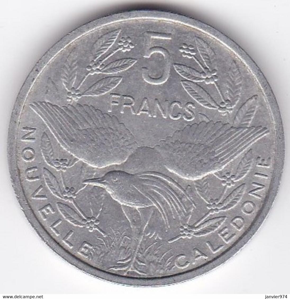 Nouvelle-Calédonie – Union Française. 5 Francs 1952. Aluminium - Nouvelle-Calédonie