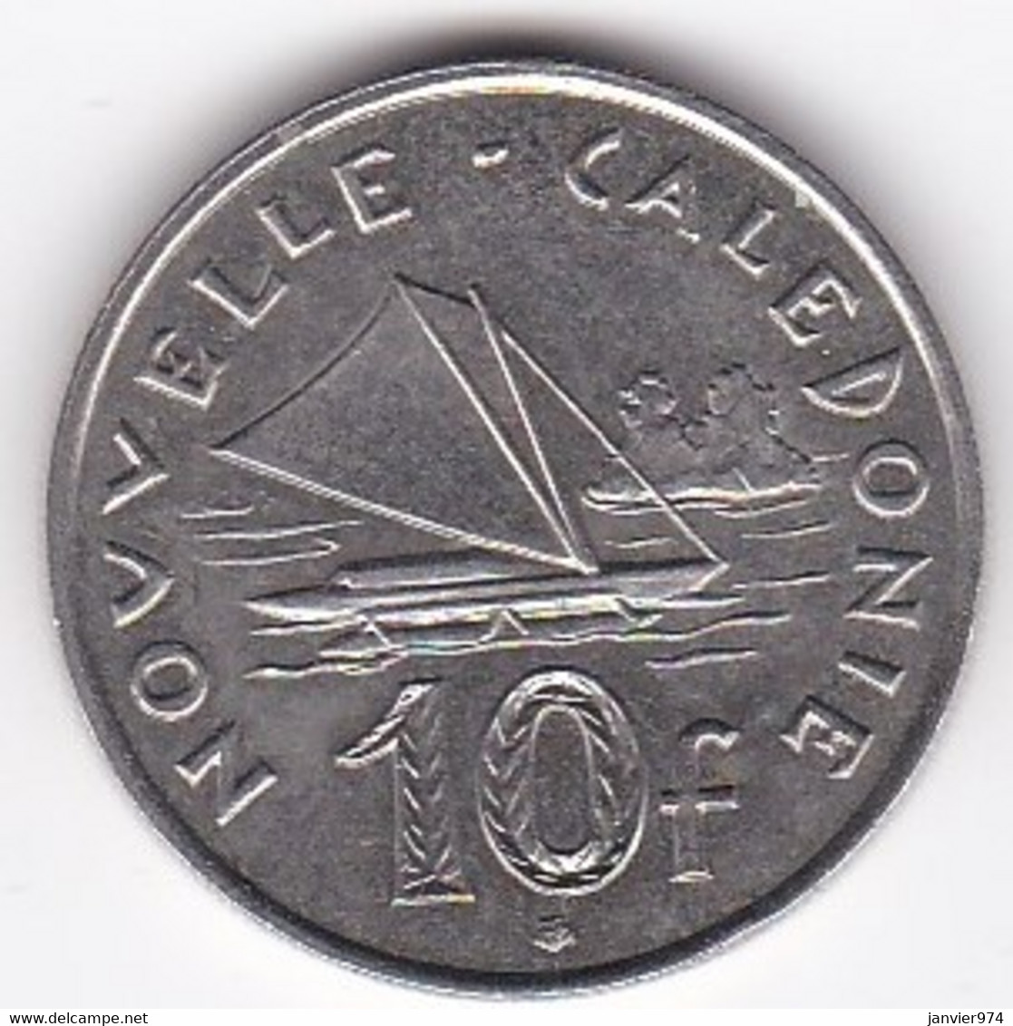 Nouvelle-Calédonie. 10 Francs 2007, En Cupronickel - Nueva Caledonia