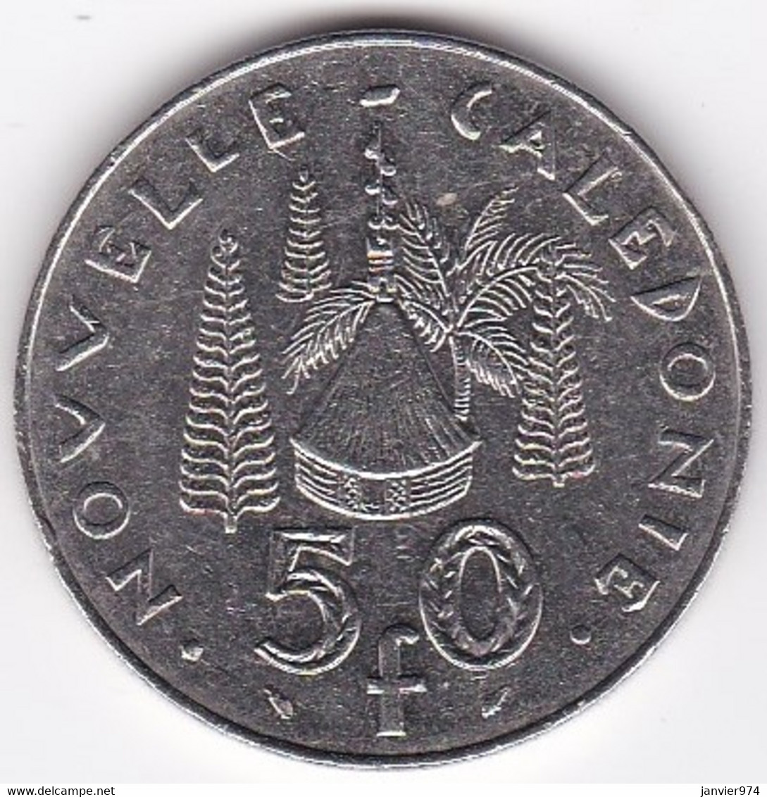 Nouvelle-Calédonie . 50 Francs 1992. En Nickel - Nieuw-Caledonië