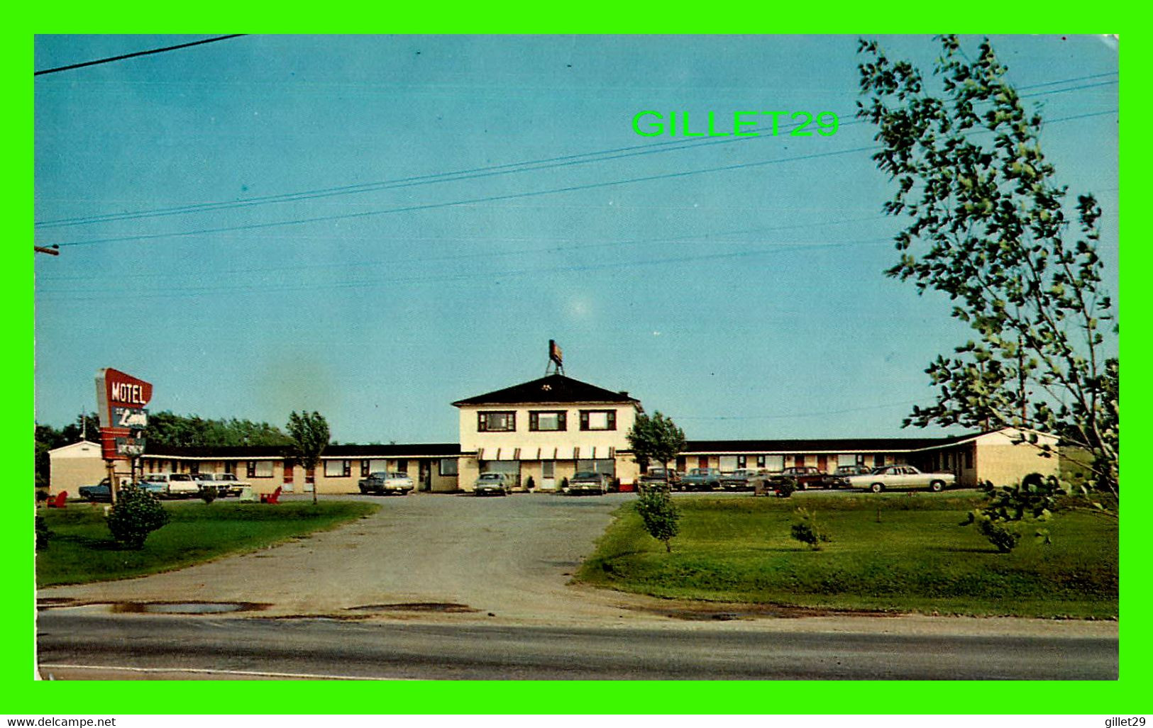 LÉVIS, QUÉBEC - MOTEL DE LEVIS ( B. DION, PROP.) - PUB BY CLAUDE BIARDEL, PHOTOGRAPHE - - Levis