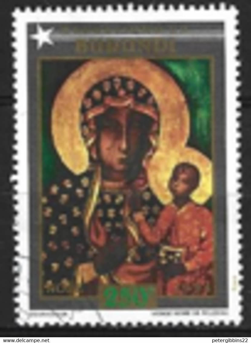 Burundi  1994    SG  1588  Black Virgin    Fine Used - Used Stamps