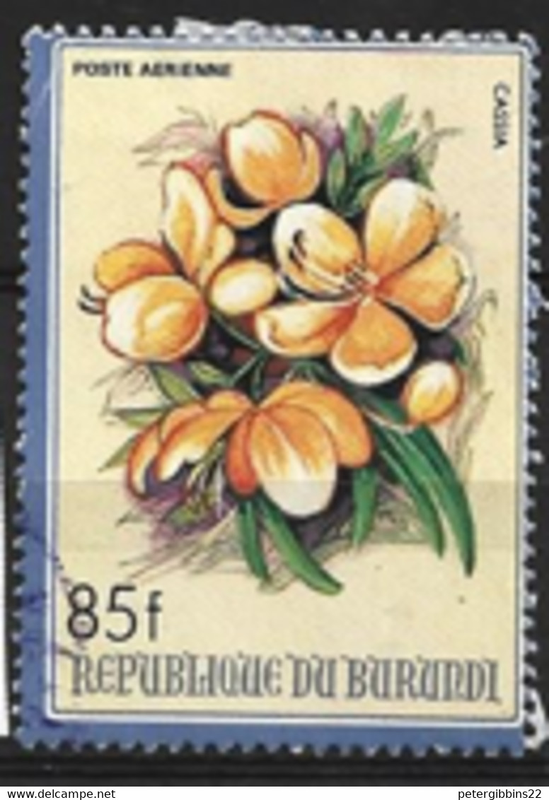 Burundi  1986 SG 1465  Cassia  Flower   Fine Used - Oblitérés