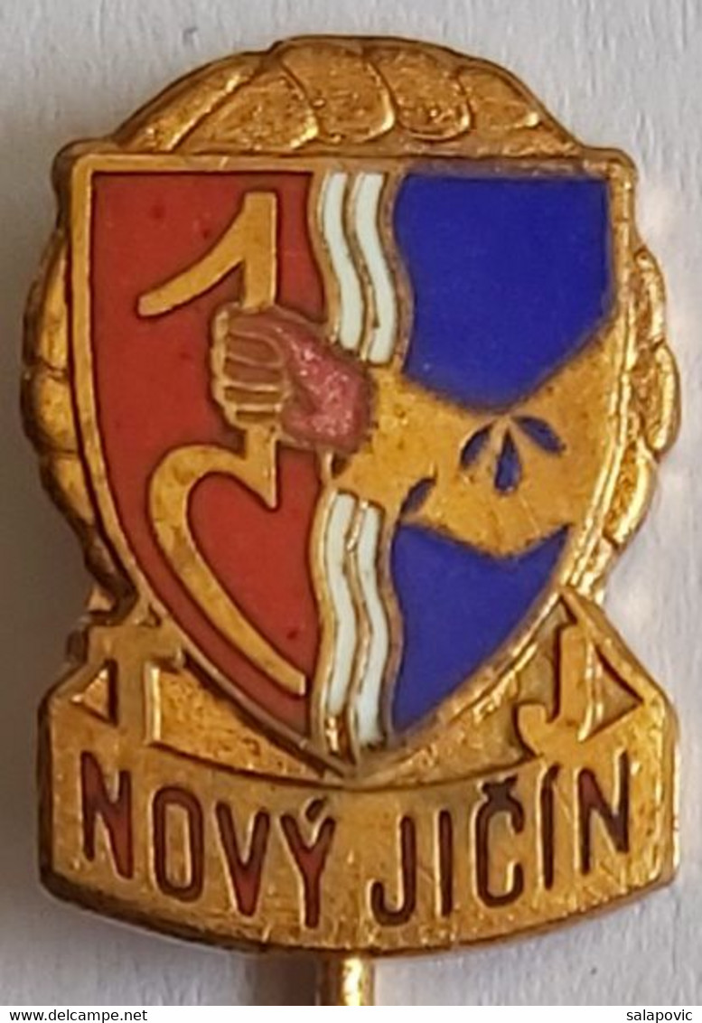 Novy Jicin Czech Republic football Soccer Club Fussball Calcio Futbol Futebol PINS BADGES A4/4 - Football