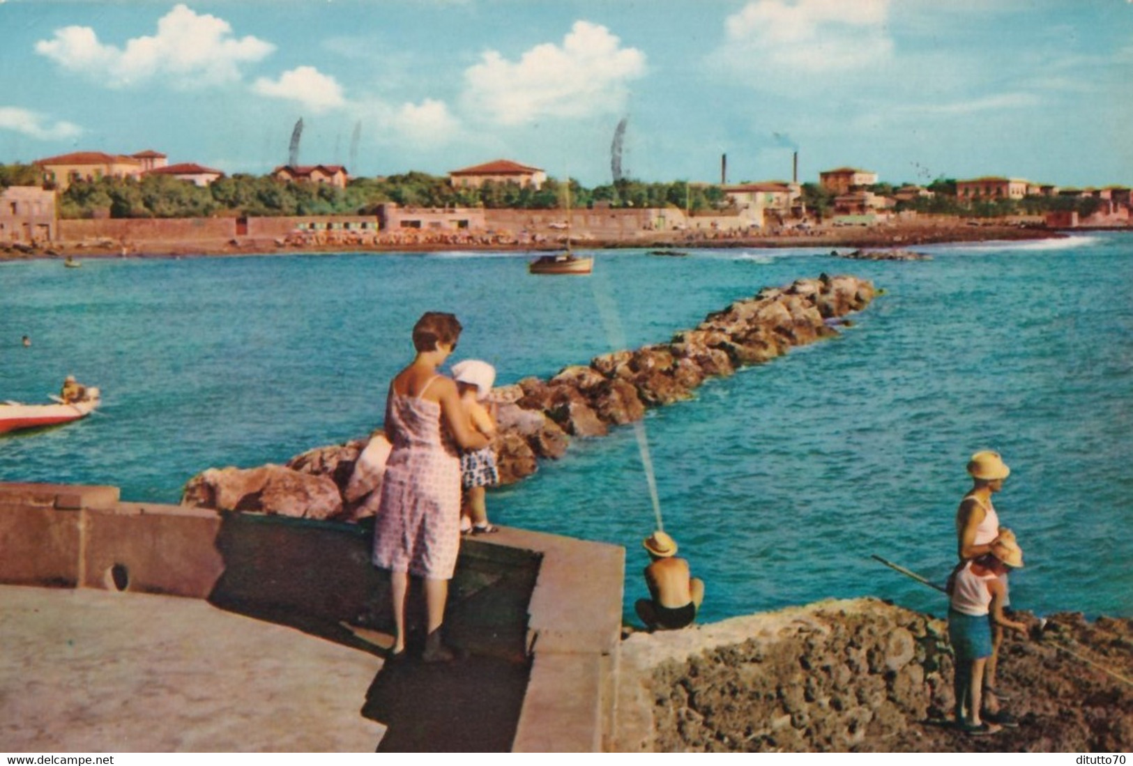 Caletta Di Castiglioncello - La Patite Baie De Castiglioncello - Formato Grande Viaggiata – FE390 - Livorno