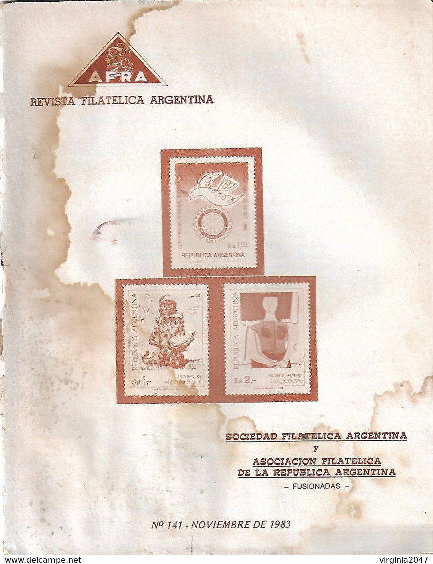 Revista Filatelica N° 141-S.F.A Y A.F.R.A. Fusionadas - Spanish (from 1941)