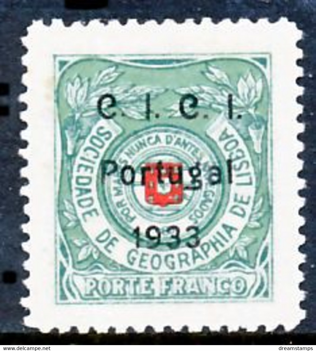 !										■■■■■ds■■ Geographical Society 1933 AF#16 * Coat Of Arms Ovpt CICI Type B (x13427) - Gebraucht