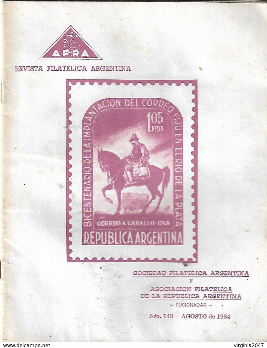 Revista Filatelica N° 149-S.F.A Y A.F.R.A. Fusionadas - Spanish (from 1941)