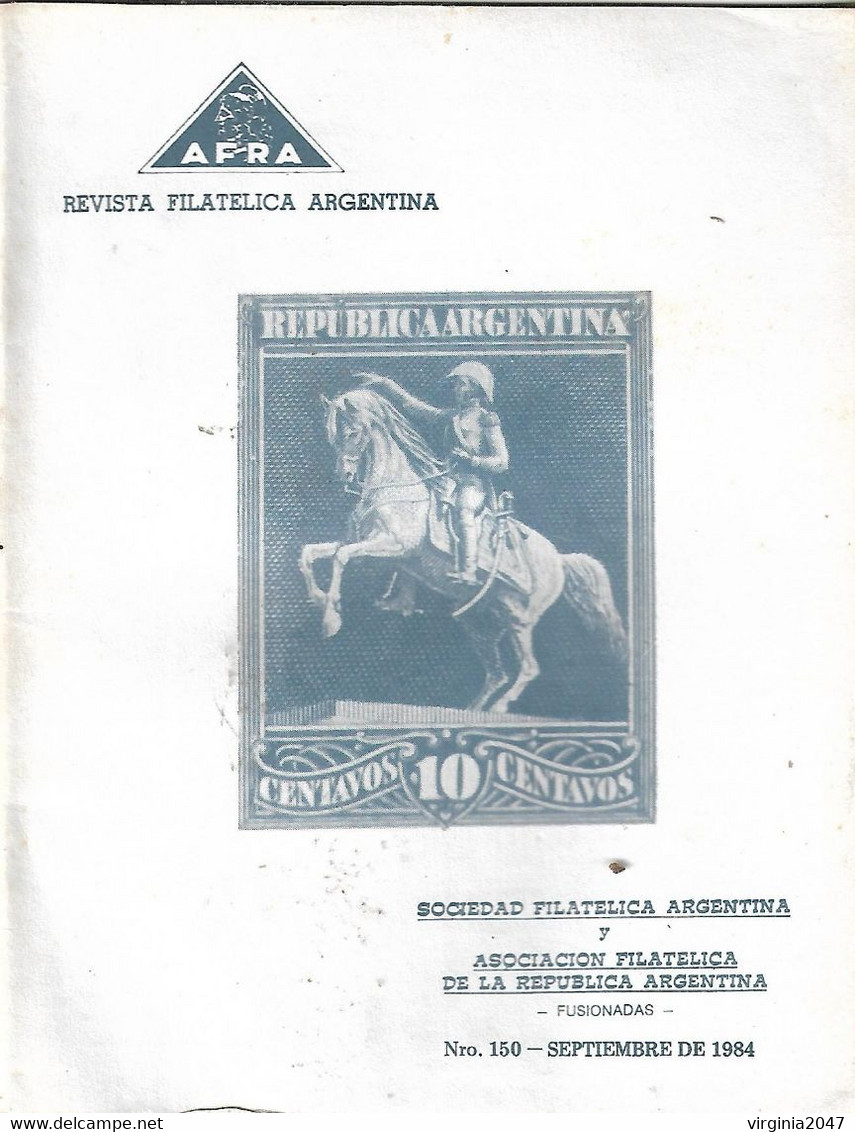 Revista Filatelica N° 150-S.F.A Y A.F.R.A. Fusionadas - Spanish (from 1941)