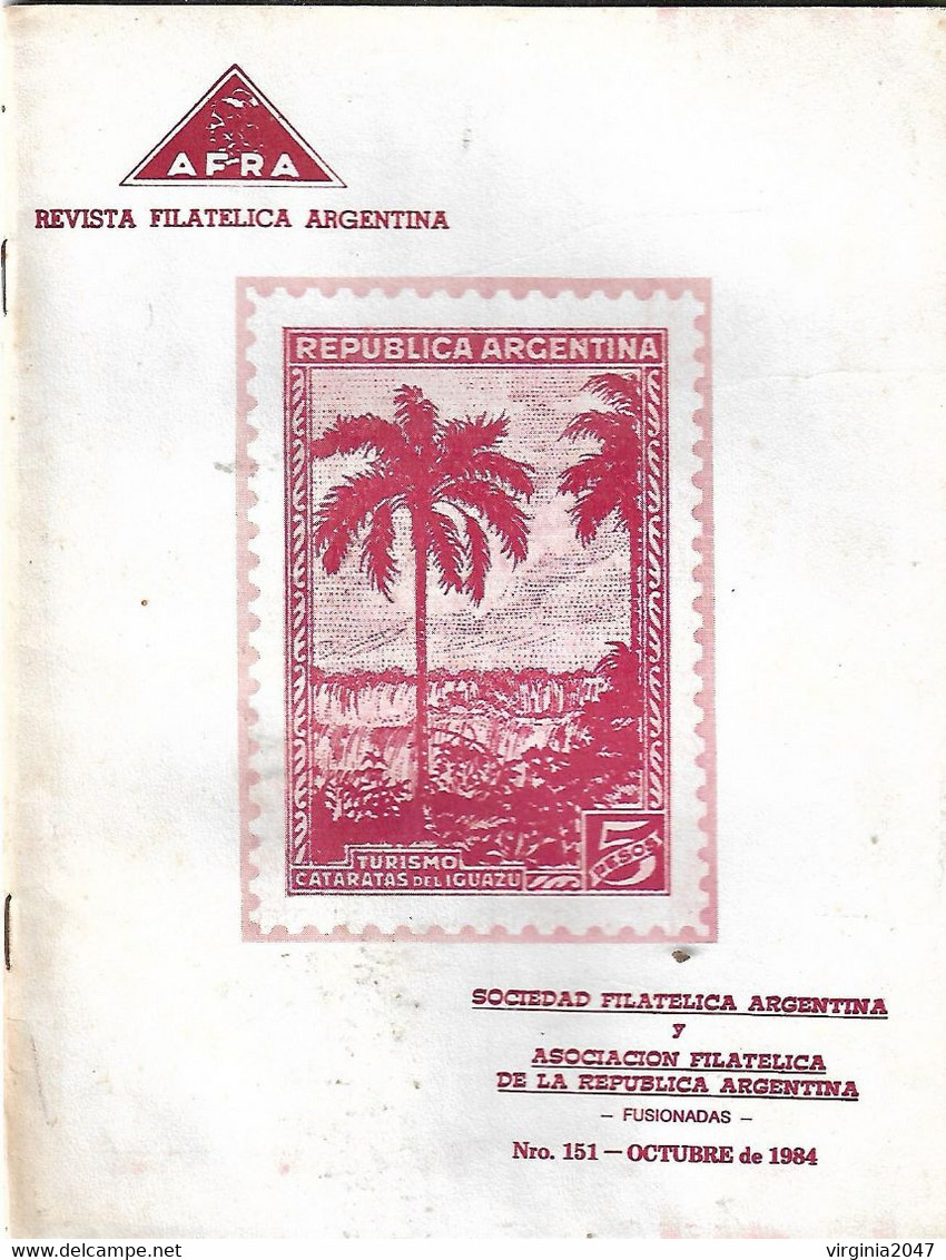 Revista Filatelica N° 151-S.F.A Y A.F.R.A. Fusionadas - Spanish (from 1941)