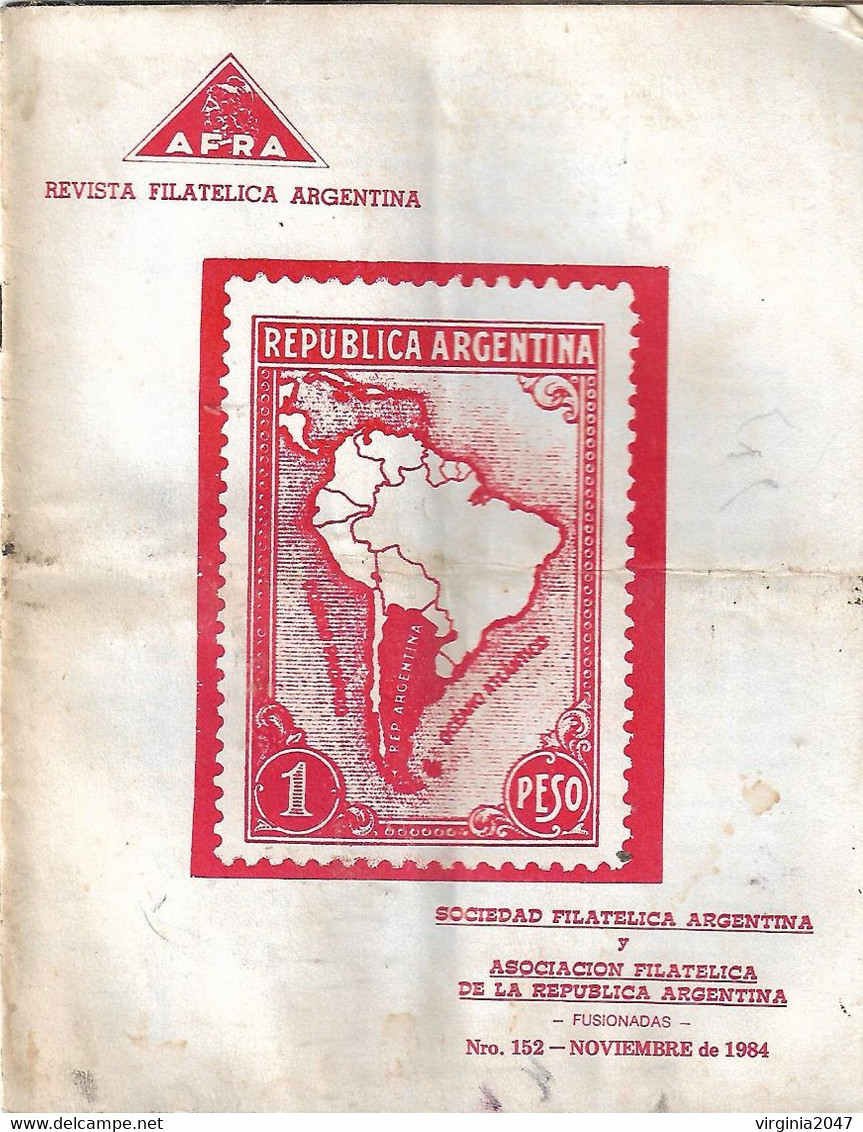 Revista Filatelica N° 152-S.F.A Y A.F.R.A. Fusionadas - Espagnol (àpd. 1941)