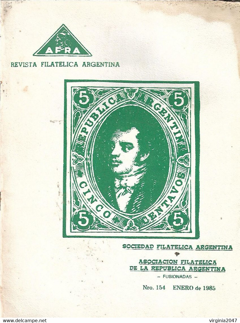 Revista Filatelica N° 154-S.F.A Y A.F.R.A. Fusionadas - Espagnol (desde 1941)