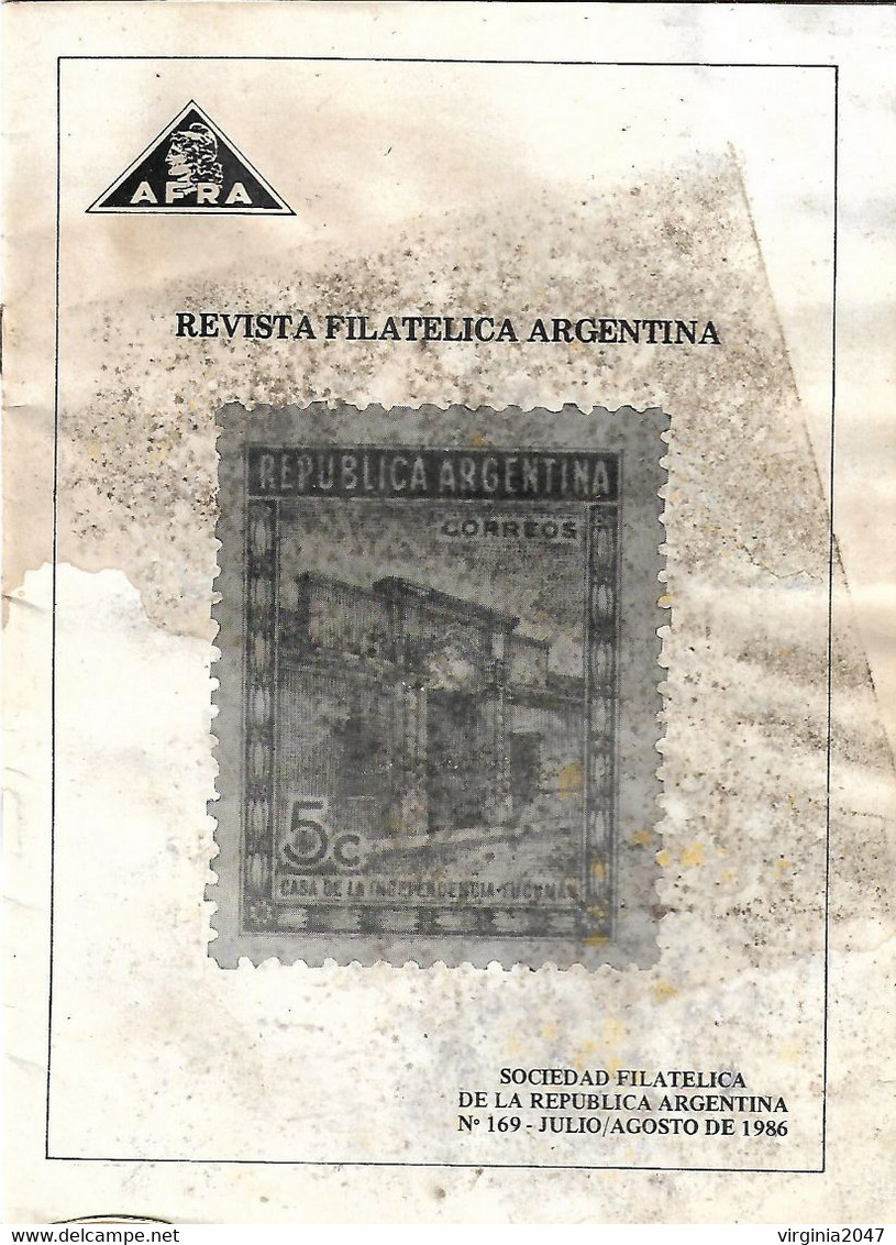 Revista Filatelica N° 169-S.F.A Y A.F.R.A. Fusionadas - Español