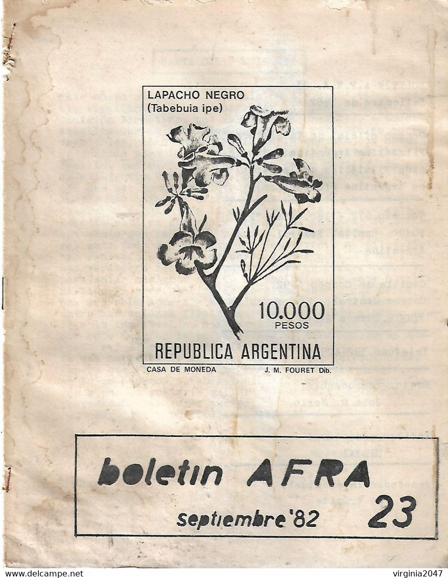 Boletin De AFRA N° 23 - Espagnol (àpd. 1941)