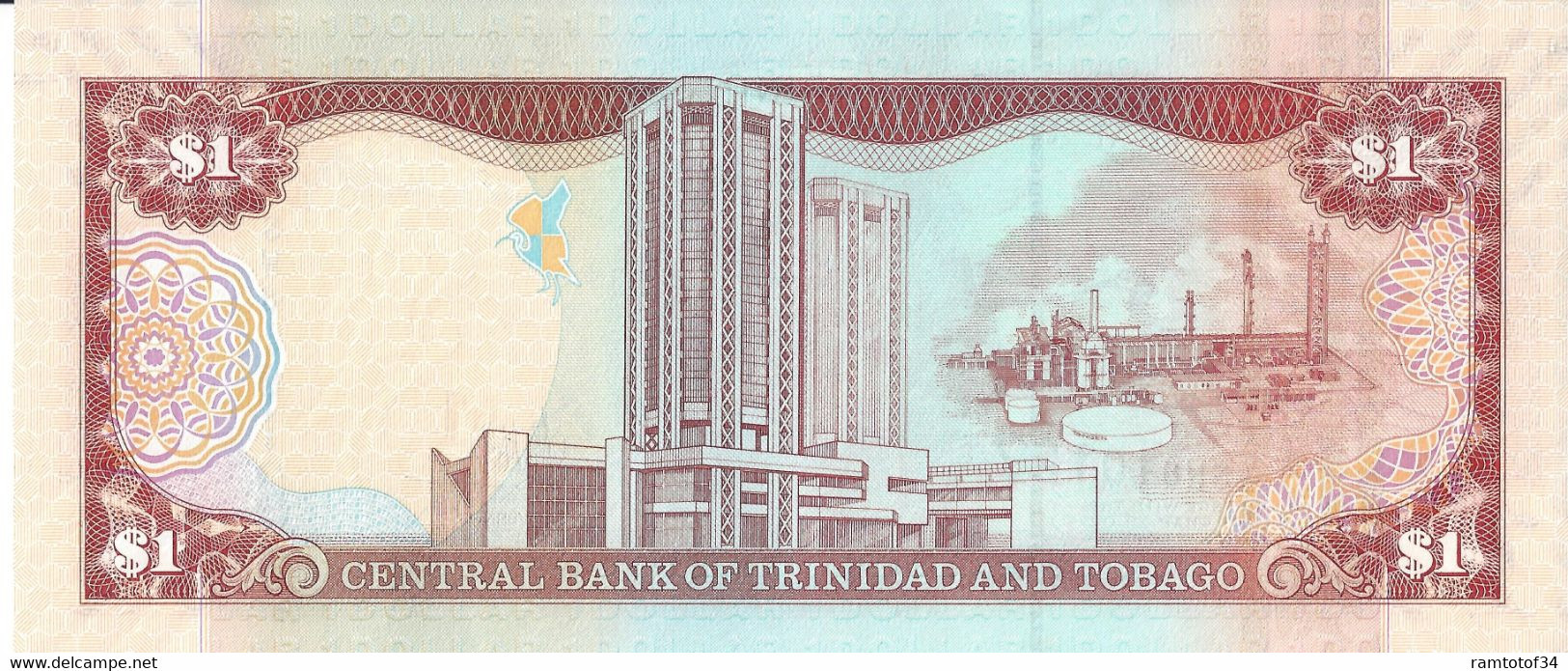 TRINITE ET TOBAGO - 1 Dollars (série 2006) - 2017 UNC - Trinidad & Tobago