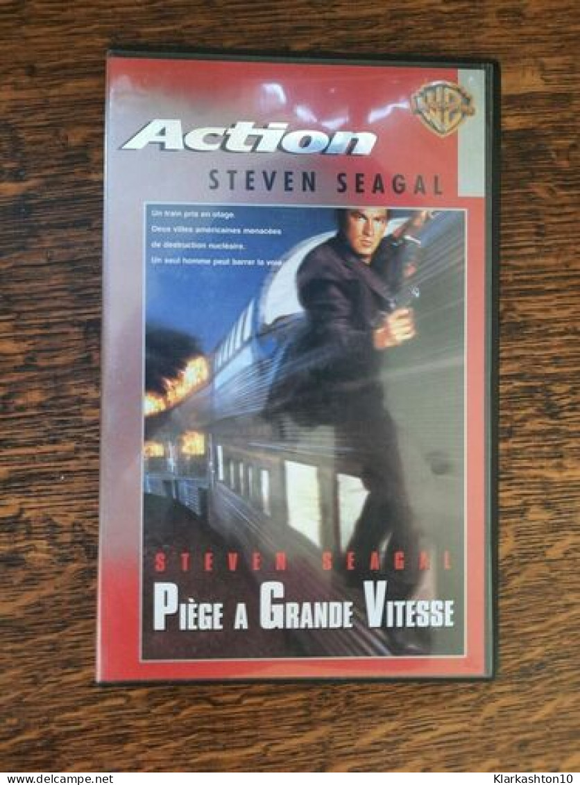Cassette Video - Cinéma Action Piège A Grande Vitesse - Avec Steven Seagal - Autres & Non Classés