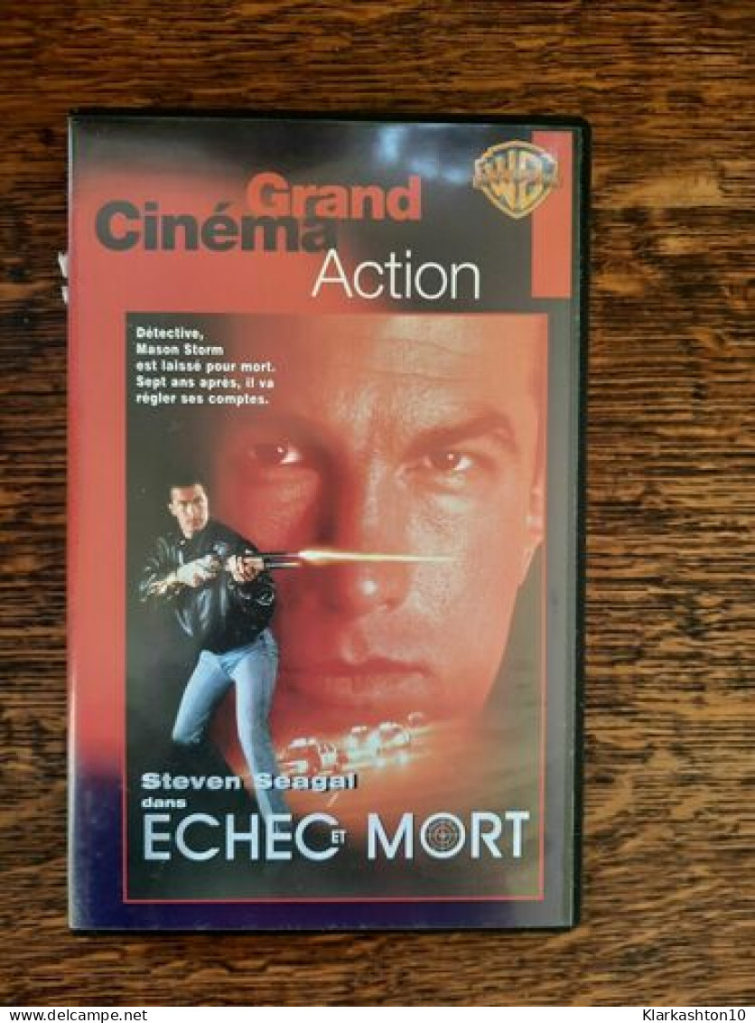 Cassette Video - Grand Cinéma Action Echec Et Mort - Avec Steven Seagal - Other & Unclassified