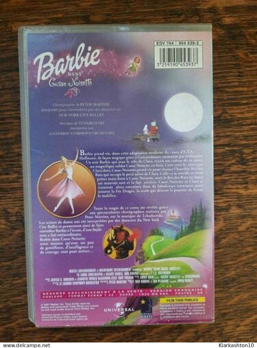 Cassette Video - Barbie Dans Casse-Noisette - Autres & Non Classés