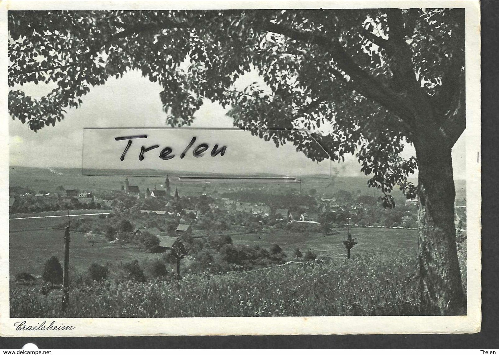 Allemagne, Crailsheim, 1942, Gelaufen - Crailsheim