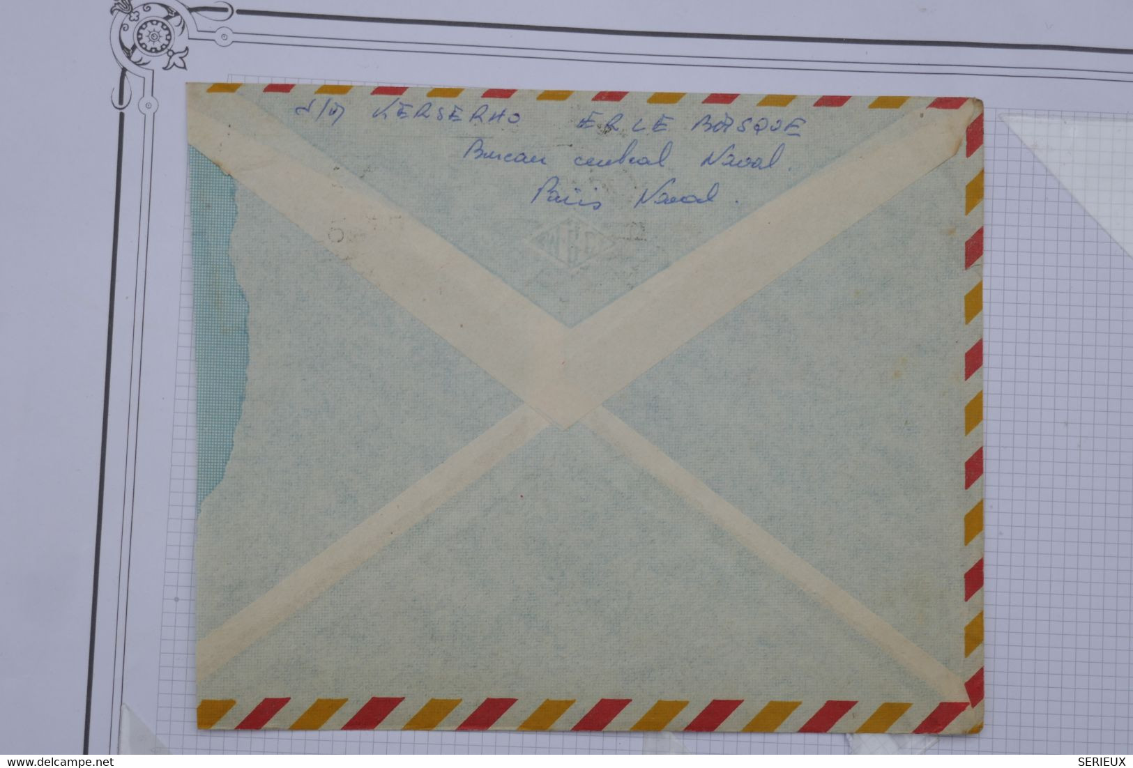 AT9 ESPANA   BELLE LETTRE   1961 SANTA CRUZ POUR MORBIHAN FRANCE    +  + AFFRANCH. PLAISANT - Cartas & Documentos