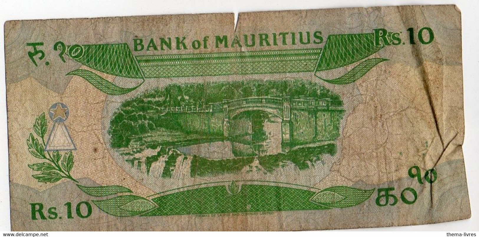 Ile Maurice, Billet De 10r   (PPP35495) - Mauritius