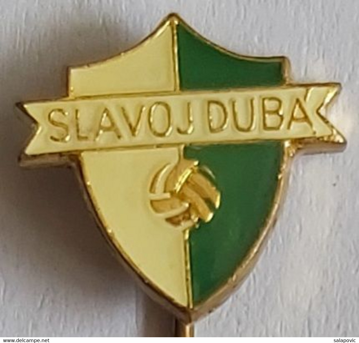 TJ Slavoj Dubá, Czech Republic Football Soccer Club Fussball Calcio Futbol Futebol PINS BADGES A4/4 - Football