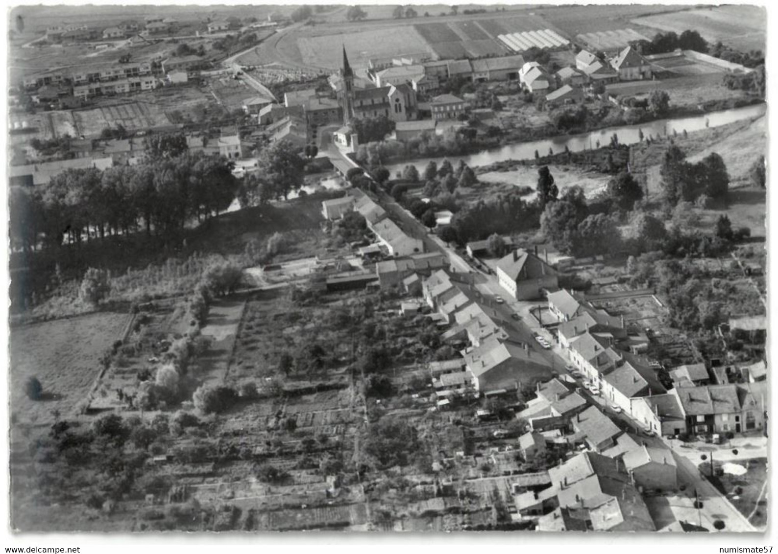 CPSM METZ MARLY - Vue Générale - Ed. L. SCHMIDT , Metz Le Ban St Martin - Metz Campagne