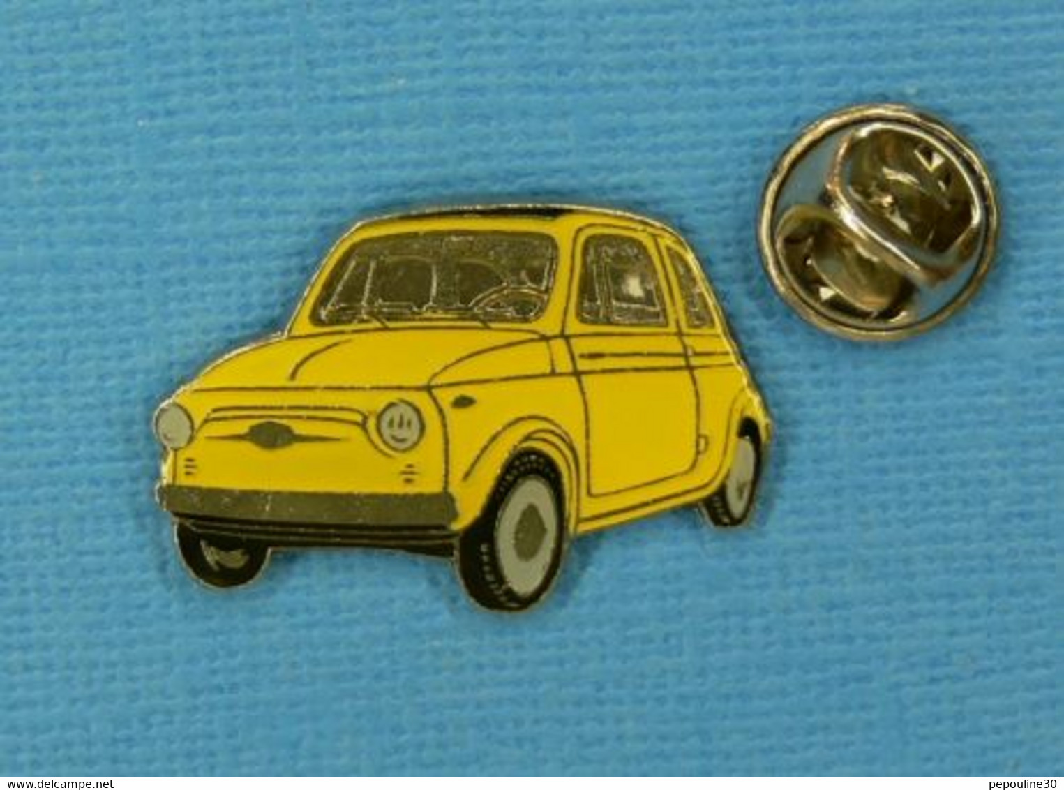 1 PIN'S //  ** VOITURE CITADINE / LA FIAT 500 ** - Fiat