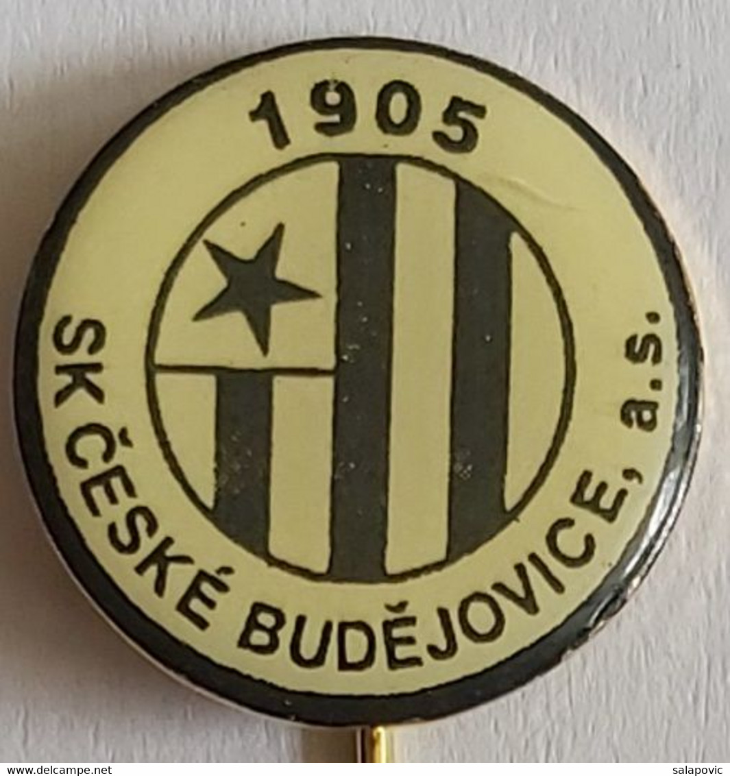 SK Ceske Budejovice Czech Republic Football Soccer Club Fussball Calcio Futbol Futebol PINS BADGES A4/4 - Football