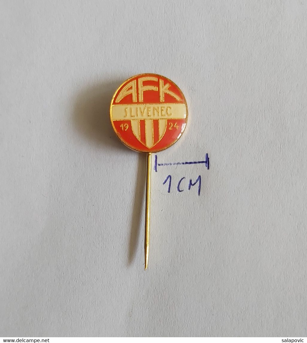 AFK Slivenec Czech Republic Football Soccer Club Fussball Calcio Futbol Futebol PINS BADGES A4/4 - Football