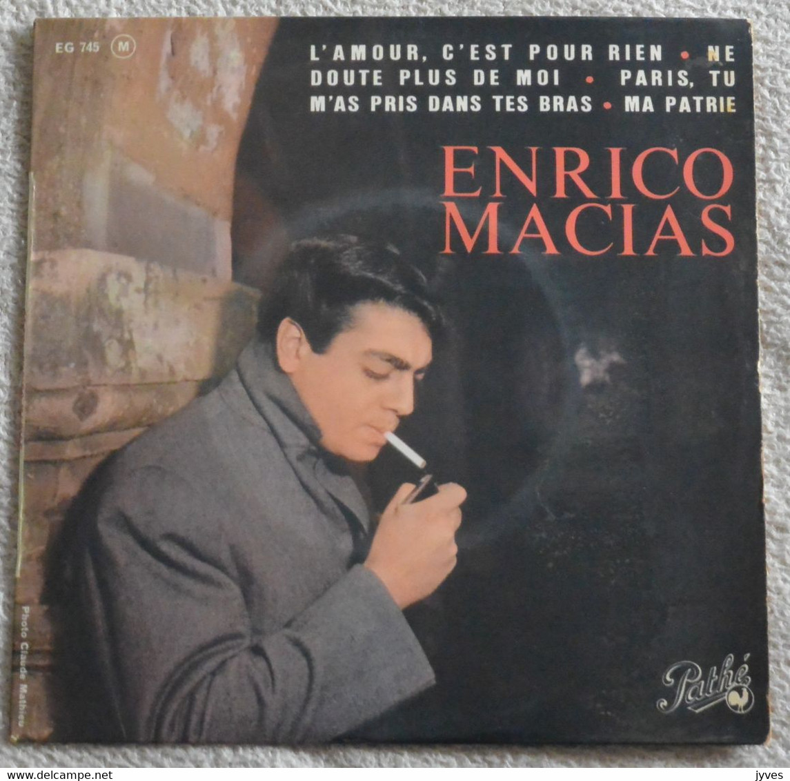 Enrico Macias - L'amour C'est Pour Rien - 45 T - Maxi-Single