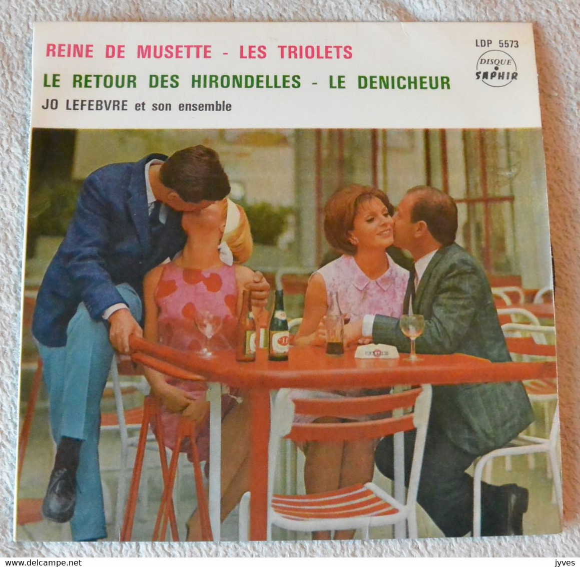 Jo Lefebvre Et Son Ensemble - Reine De Musette - 45 T - Maxi-Single