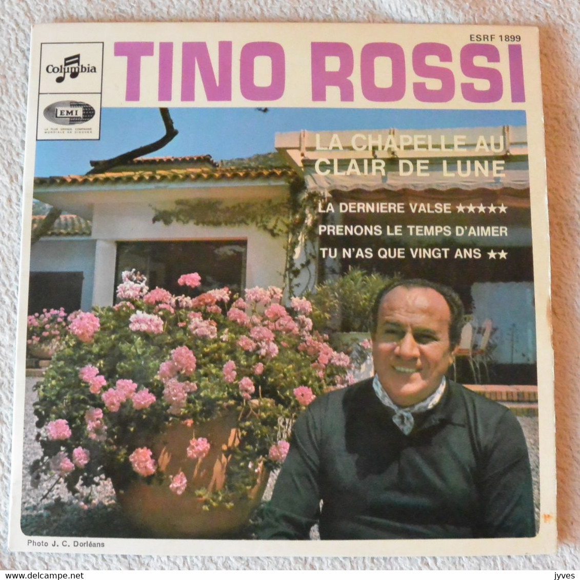 Tino Rossi - La Chapelle Au Clair De Lune - 45 T - Maxi-Single