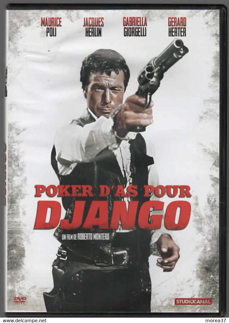 POKER D'AS POUR DJANGO     Avec Maurice POLI    C2 - Western